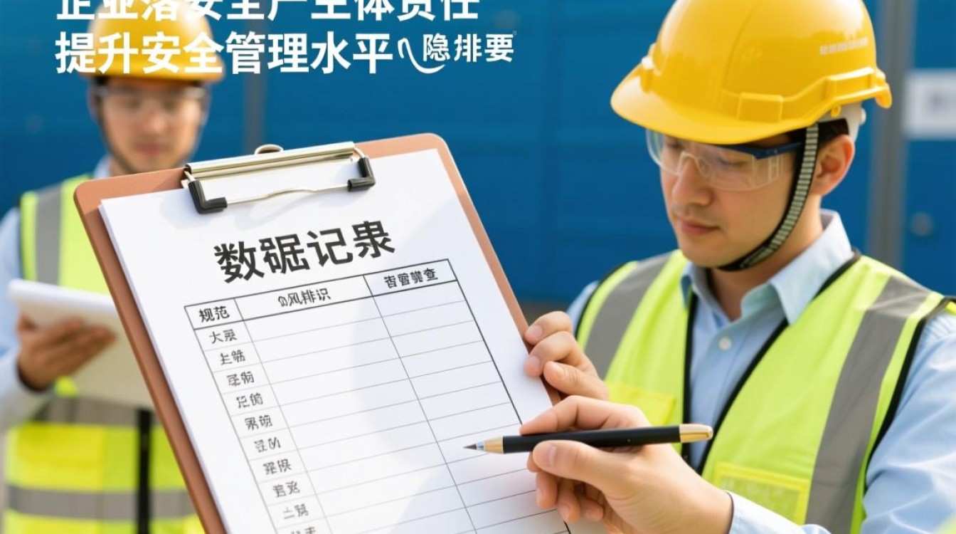 安全生产数据记录要求具体要记录哪些内容？