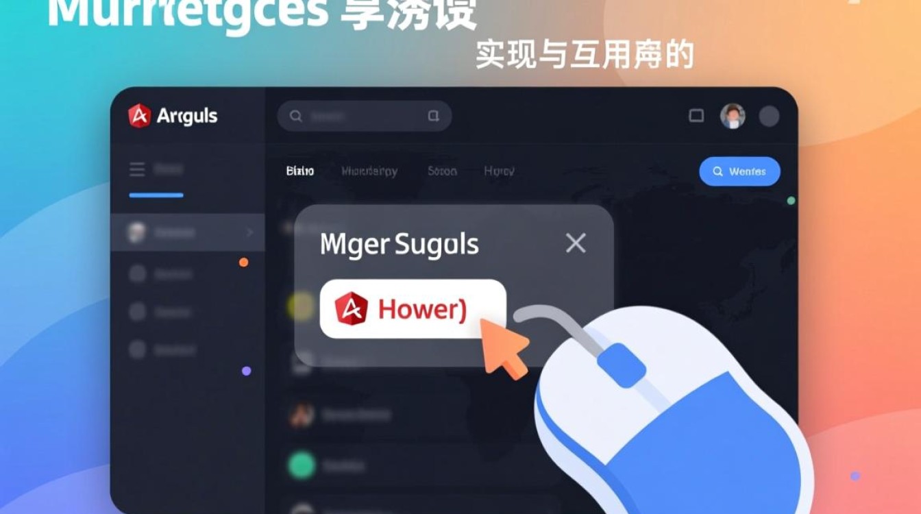 AngularJS鼠标悬浮事件如何实现与优化？