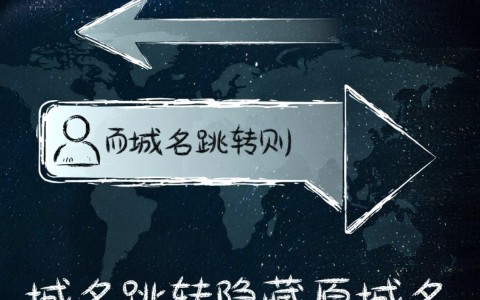 域名跳转如何隐藏原域名，让地址栏保持不变？