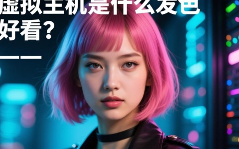 虚拟主机适合什么发色？哪种颜色才更好看？