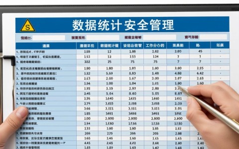 安全生产数据统计表如何有效提升安全管理精准度？