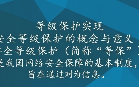 企业如何分步落实安全等级保护实现合规？