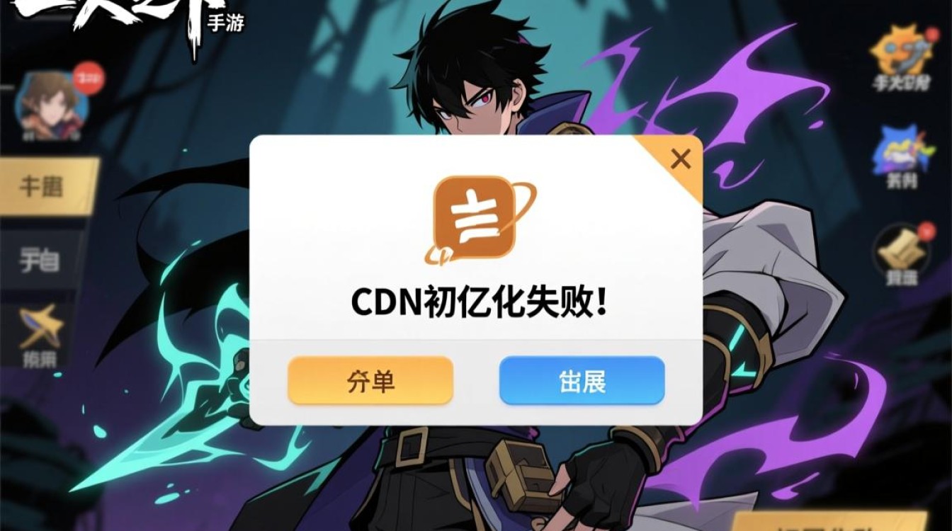 一人之下手游cdn初始化失败进不去游戏怎么办? 一人之下手游cdn初始化失败进不去游戏怎么办?