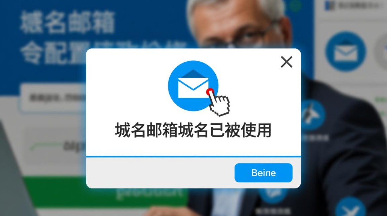 为什么我的域名邮箱创建时提示域名已被使用？
