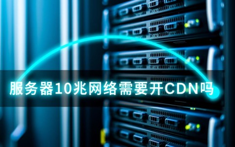 服务器10兆网络有必要开启CDN加速服务吗？