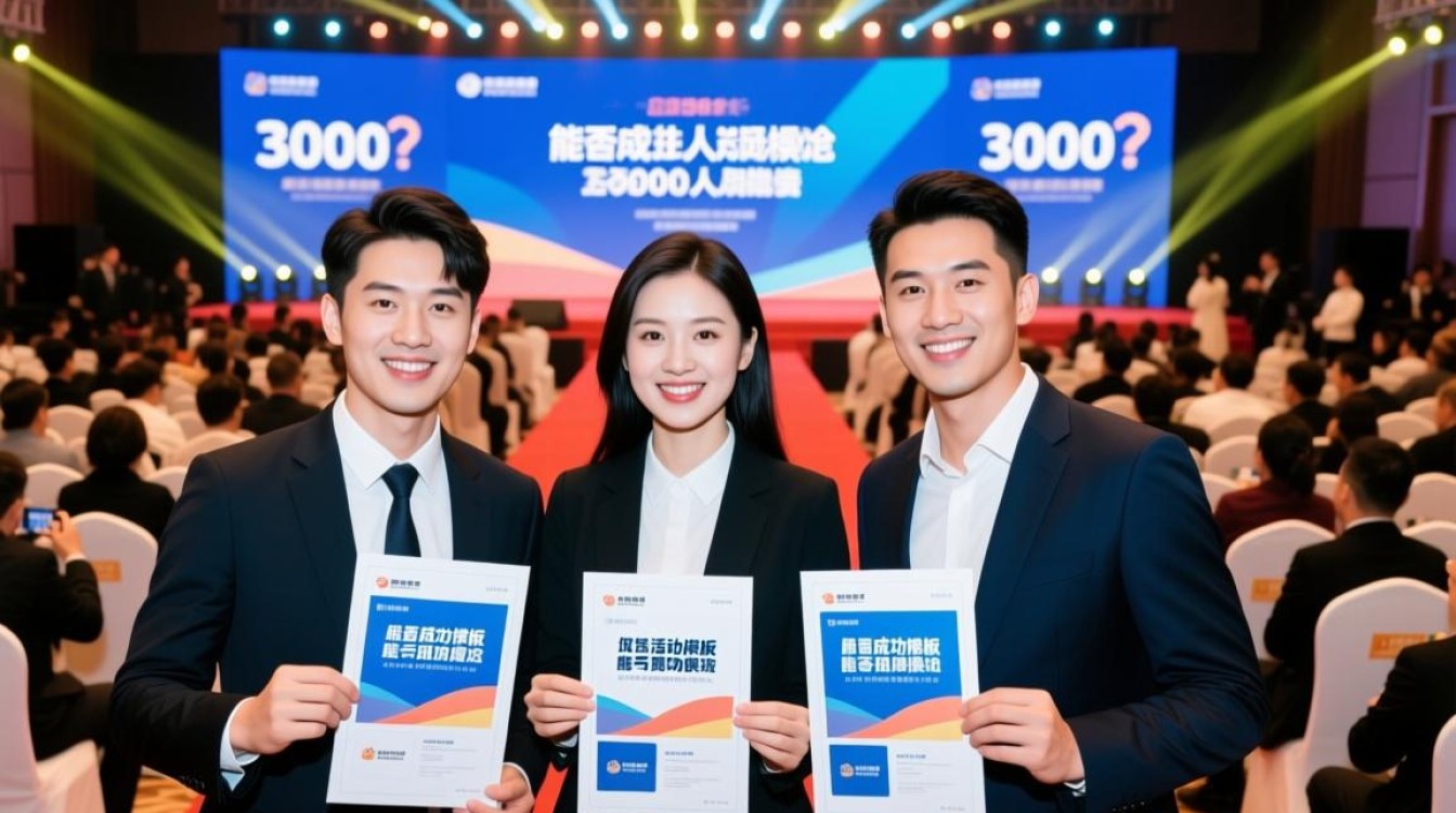 三个市场新人是凭借什么只用一套模板就搞定3000人品牌活动？