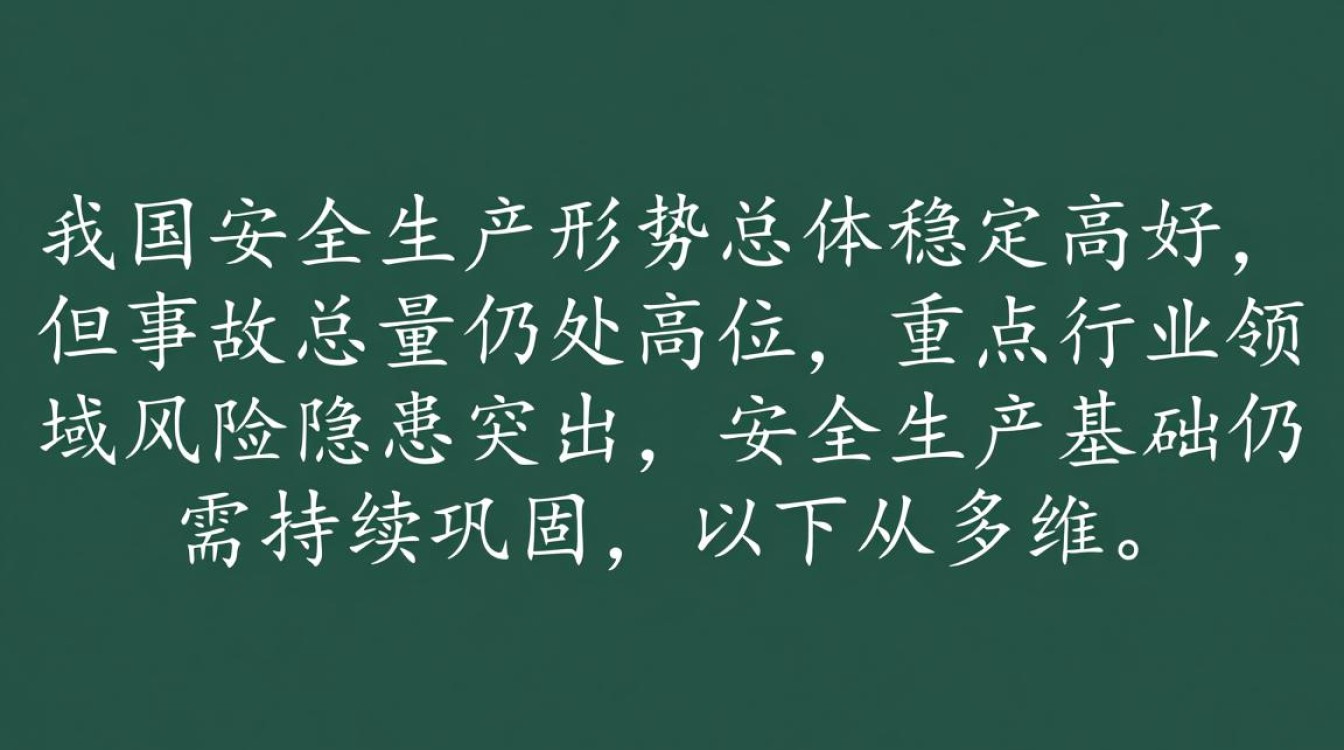 安全生产现状数据揭示了哪些关键风险与改进方向？