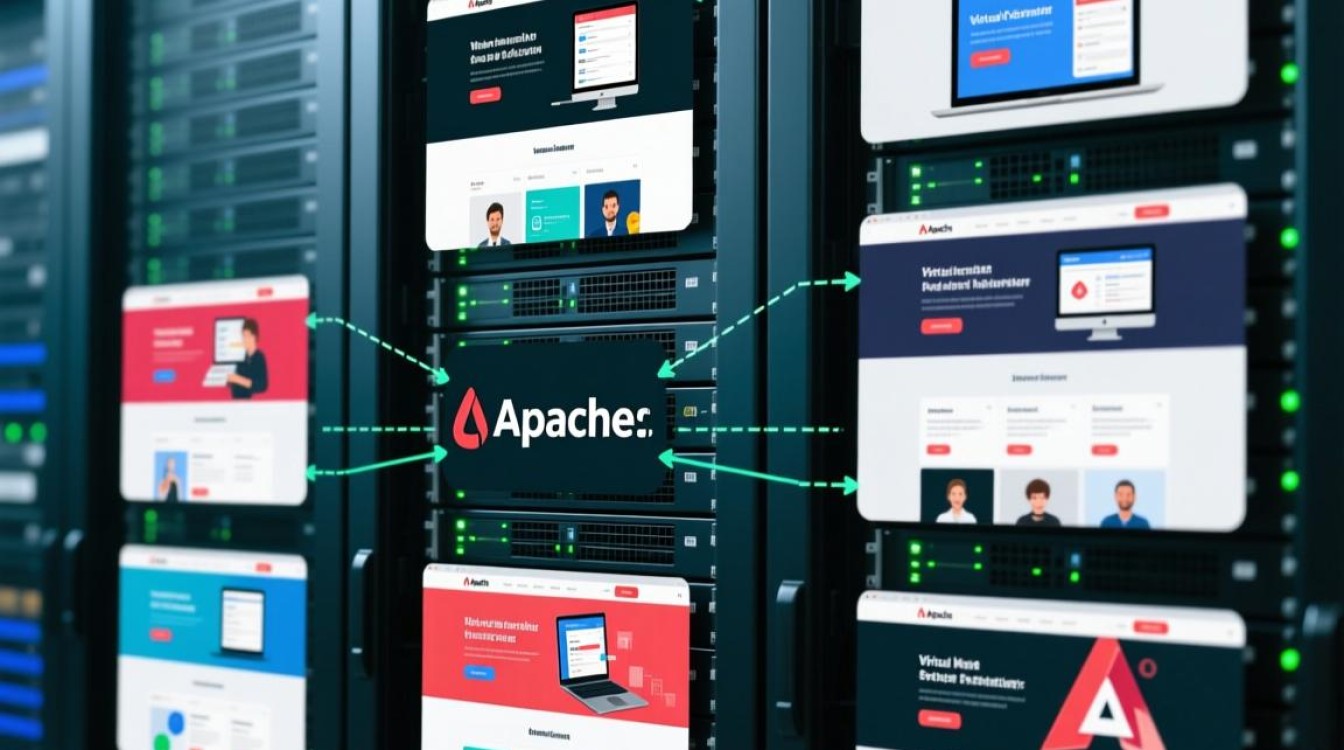 apache多域名多网站如何配置虚拟主机实现？