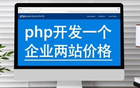 用PHP定制开发一个企业网站,全部费用大概多少?