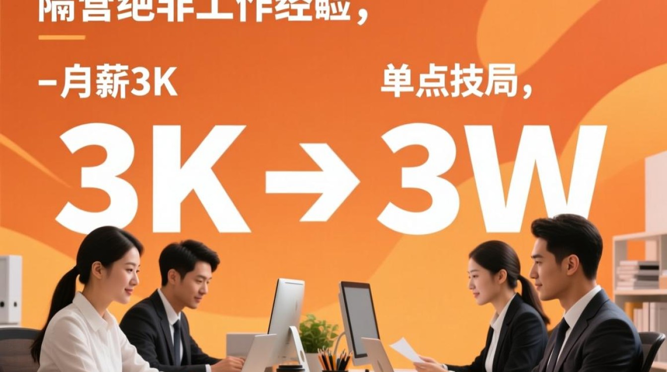 电商运营月薪3K，如何才能逆袭拿到月薪3W？