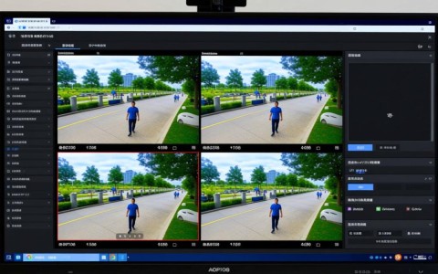 aop7108监控视频如何让屏幕全屏显示？