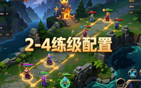 卡在2-4练级效率太低，前期阵容和装备到底怎么配置？