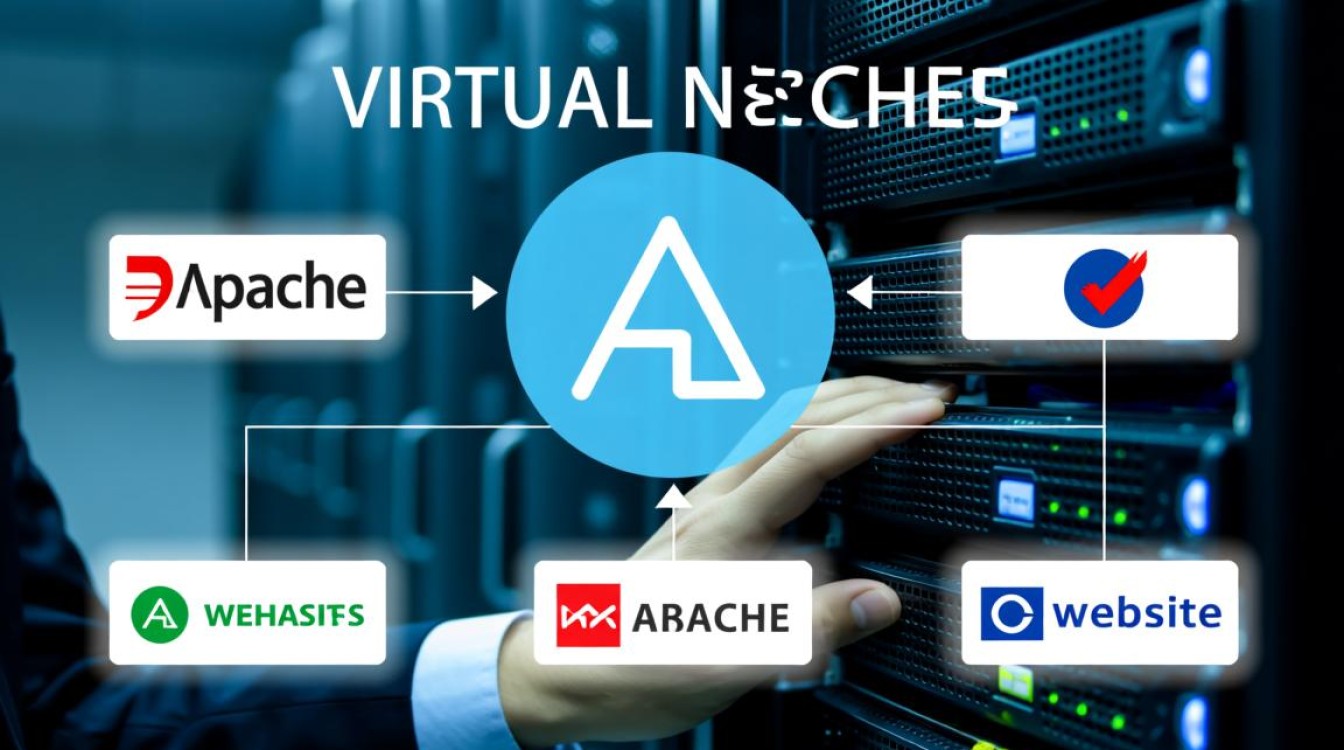 Apache配置虚拟主机域名，如何绑定多个域名并生效？