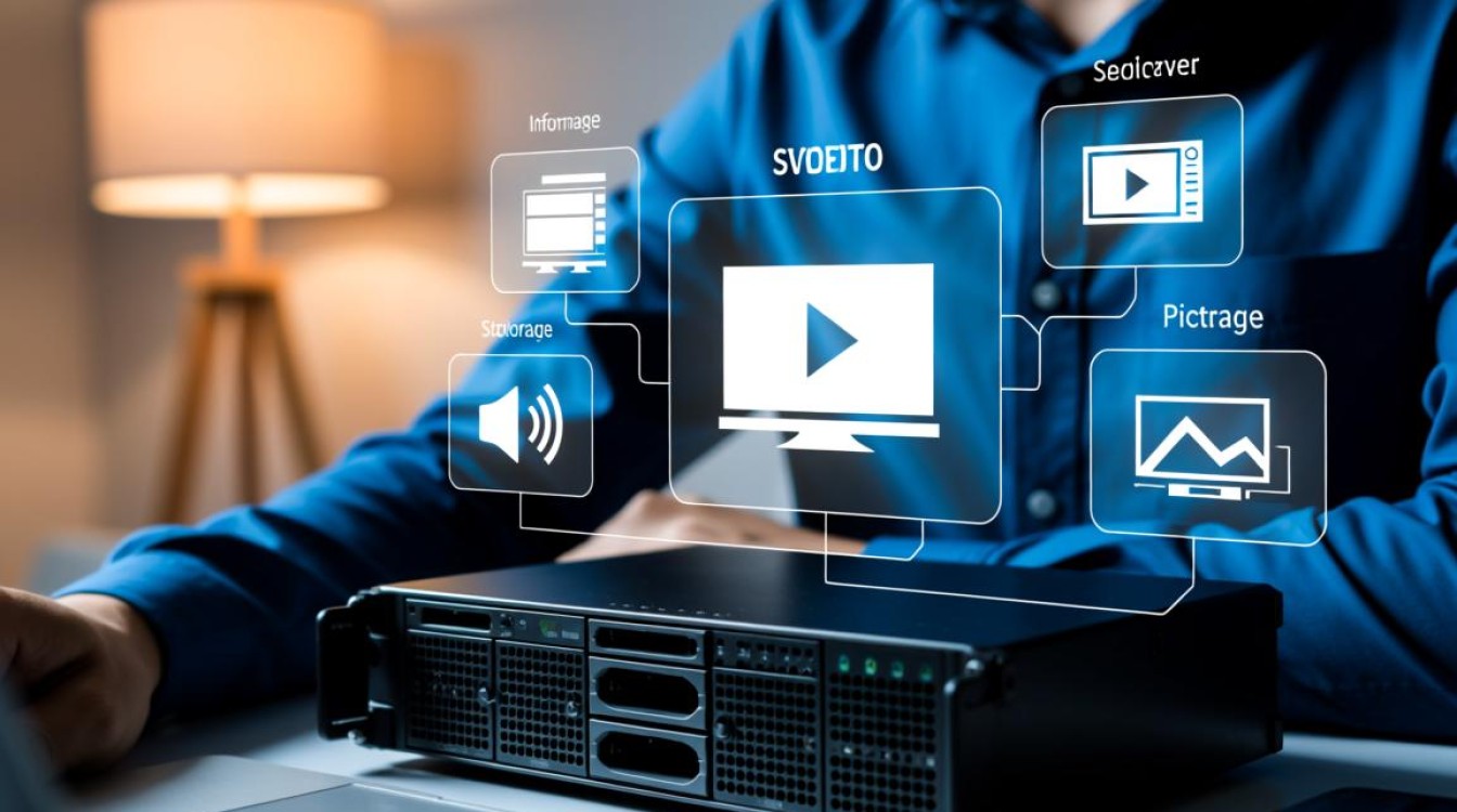 如何监控媒体服务器的性能、流量与关键指标？