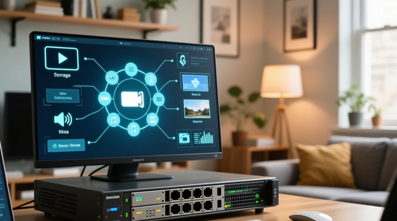 如何监控媒体服务器的性能、流量与关键指标？