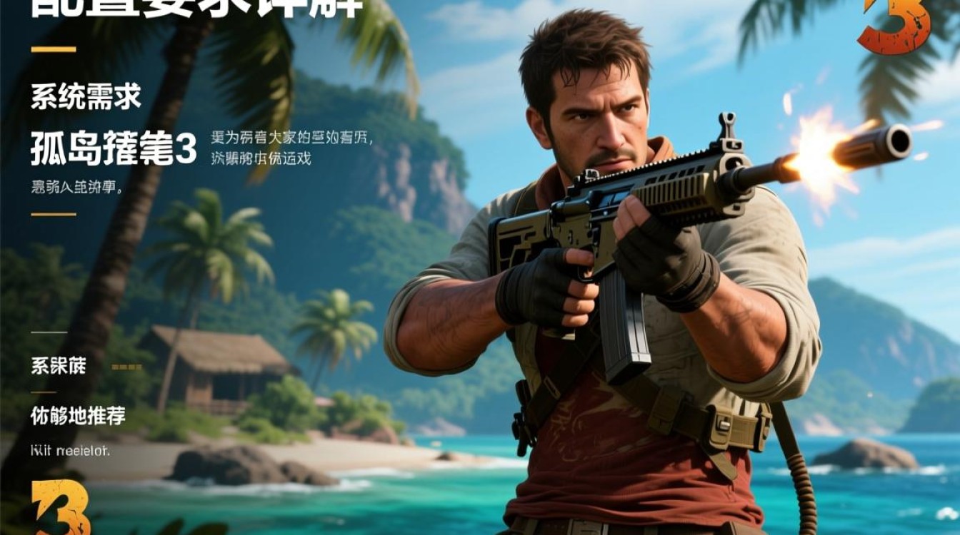 孤岛惊魂3配置要求具体是多少？电脑配置能否流畅运行？