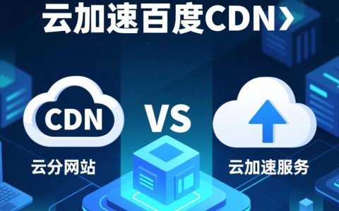 百度云加速与百度CDN有何本质区别？解析两者功能与适用场景差异。