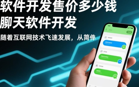 不同功能聊天软件开发价格大揭秘，售价究竟几何？