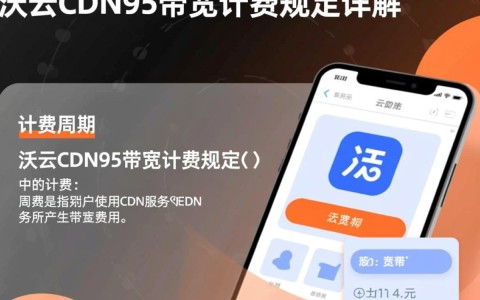 沃云cdn95带宽计费规定，究竟以何周期计费？详细解析揭秘！