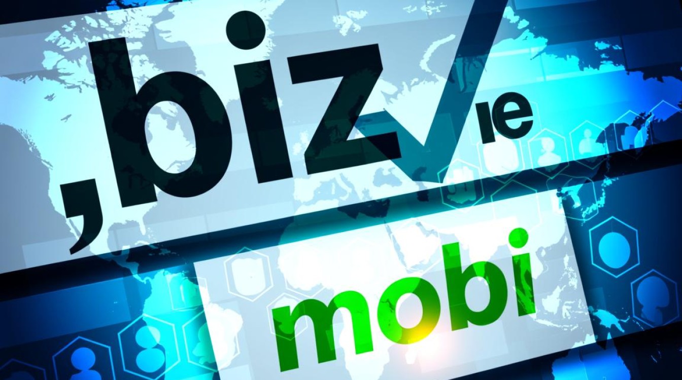 .biz域名与.mobi域名有何区别？选择哪个更适合我的商业网站？