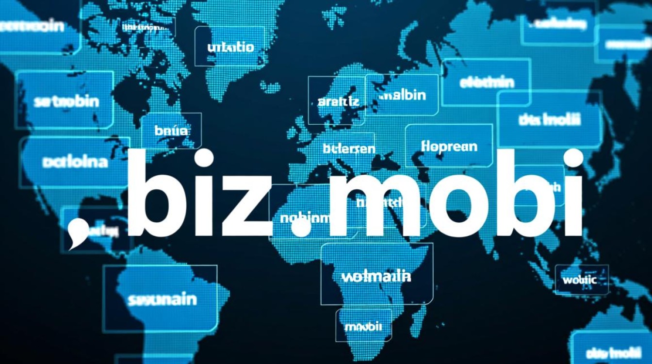 .biz域名与.mobi域名有何区别？选择哪个更适合我的商业网站？