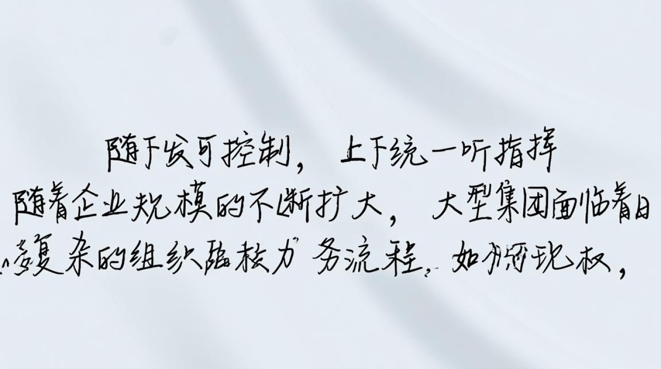 泛微集团管控方案如何确保权力下发可控且上下统一指挥? 泛微集团管控方案如何确保权力下发可控且上下统一指挥?