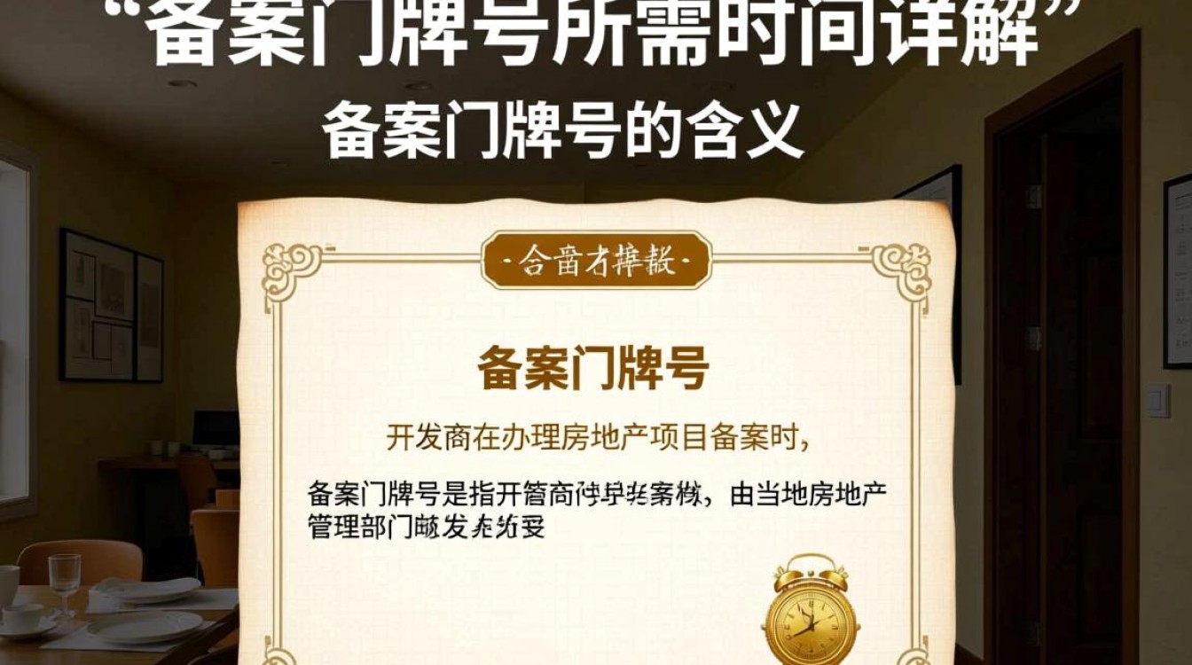 开发商备案门牌号流程及所需时间详解，多久能完成备案？