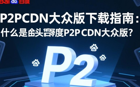 百度P2P CDN大众版下载，是免费还是付费？具体使用方法详解？