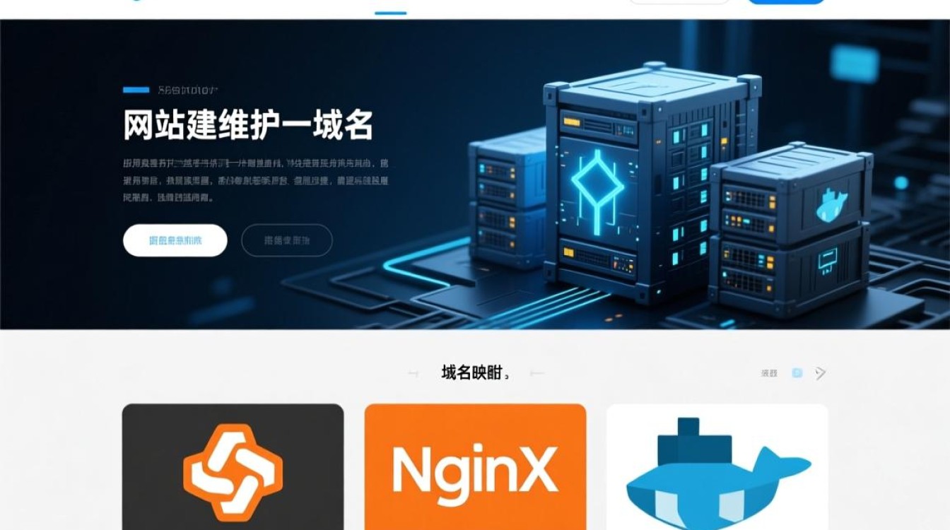 如何通过nginx实现域名映射到docker容器中的具体操作步骤？