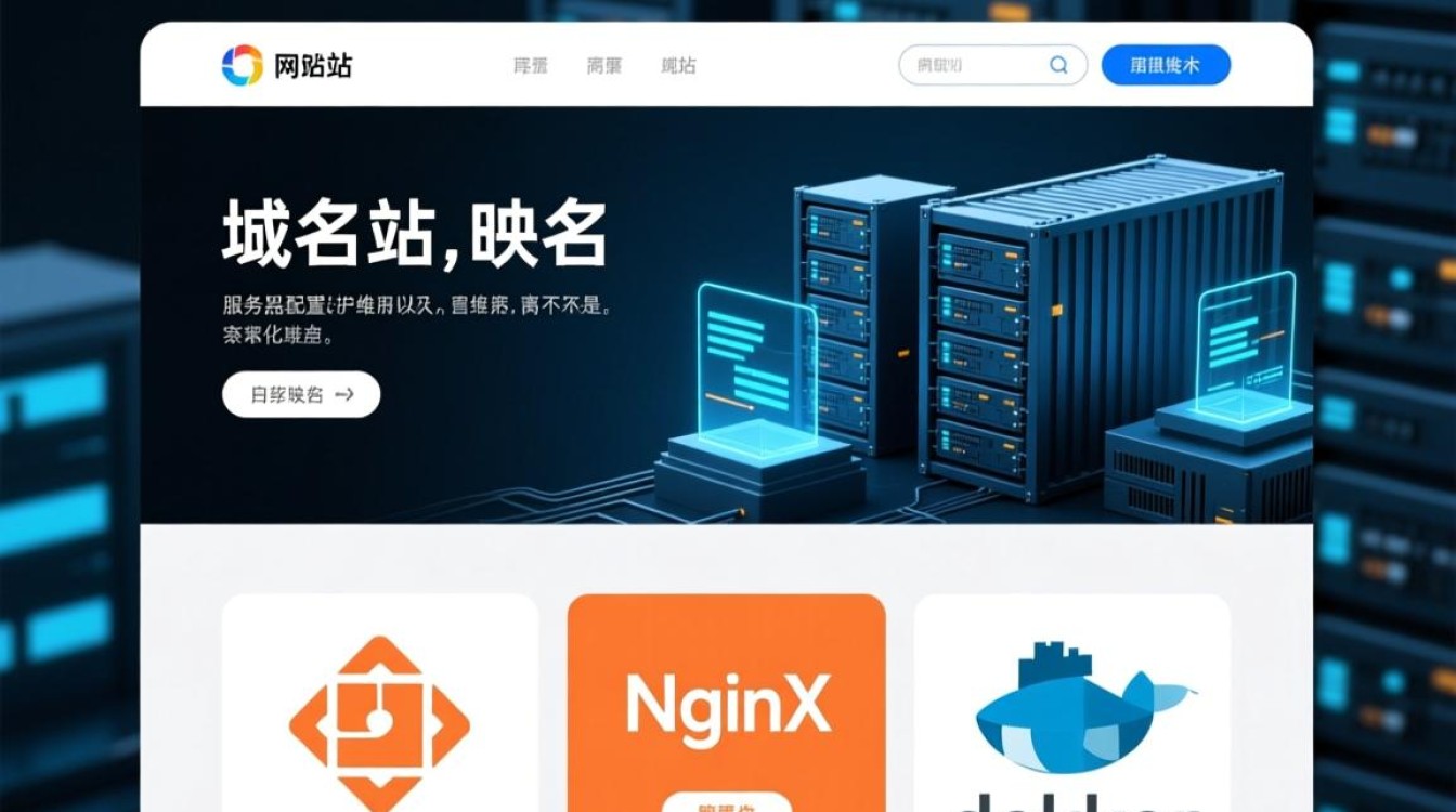 如何通过nginx实现域名映射到docker容器中的具体操作步骤？