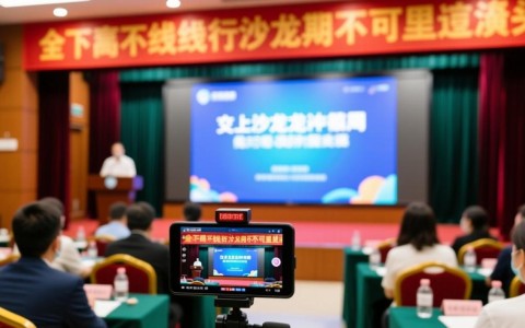 线下活动取消或延期，线上沙龙会议直播操作指南全解析，如何应对？