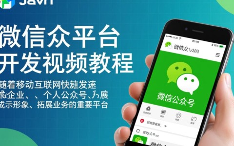 Java微信公众平台开发视频教程中，有哪些是初学者必看的入门技巧？