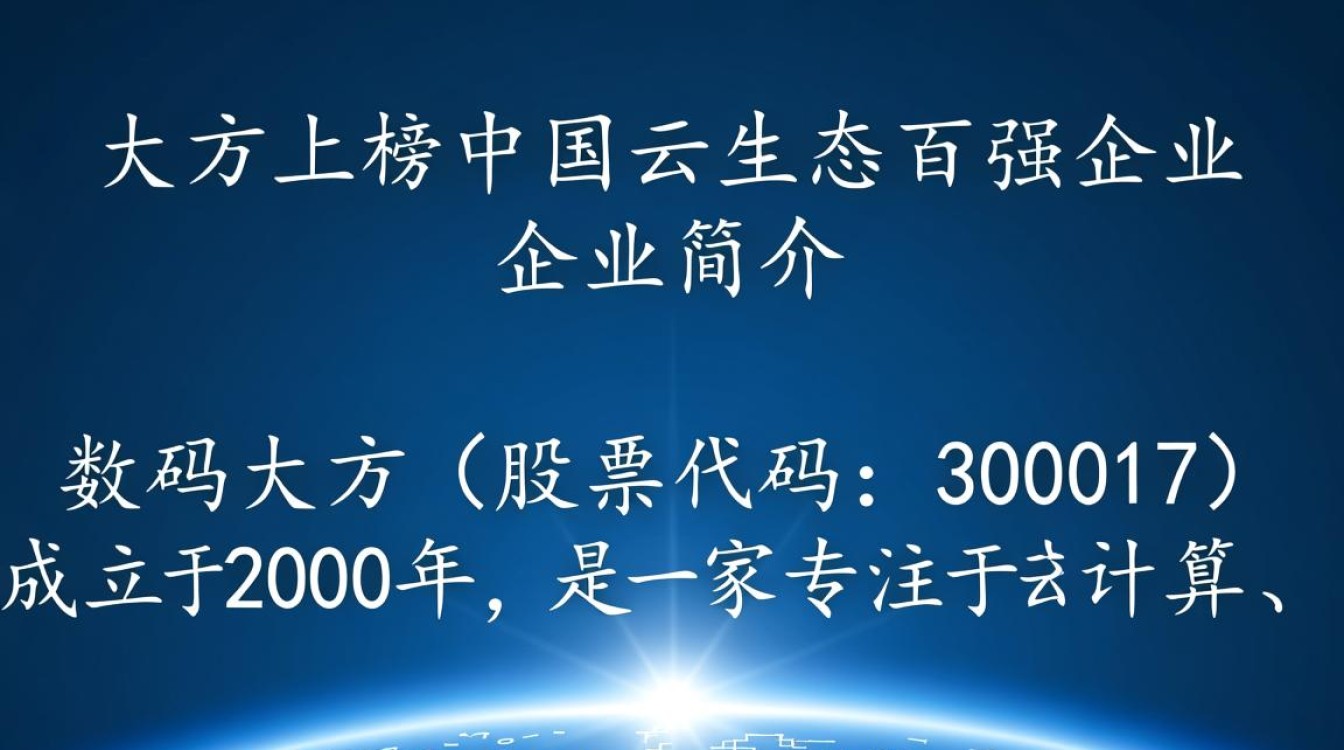 数码大方入选云生态百强,究竟有何独特优势? 数码大方入选云生态百强,究竟有何独特优势?