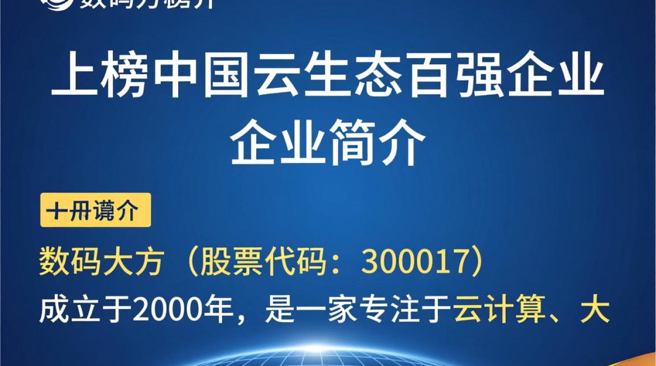数码大方入选云生态百强,究竟有何独特优势? 数码大方入选云生态百强,究竟有何独特优势?