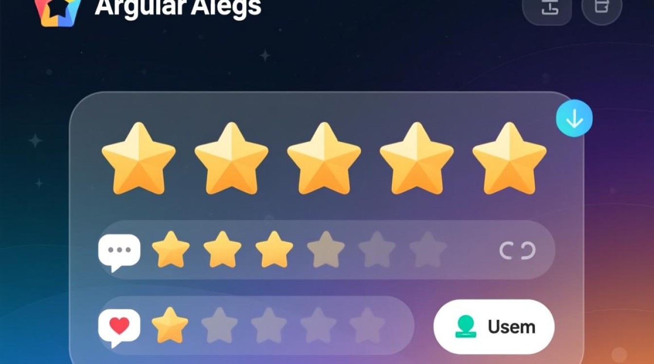 angularjs星星评分组件如何实现点击交互与数据绑定? angularjs星星评分组件如何实现点击交互与数据绑定?