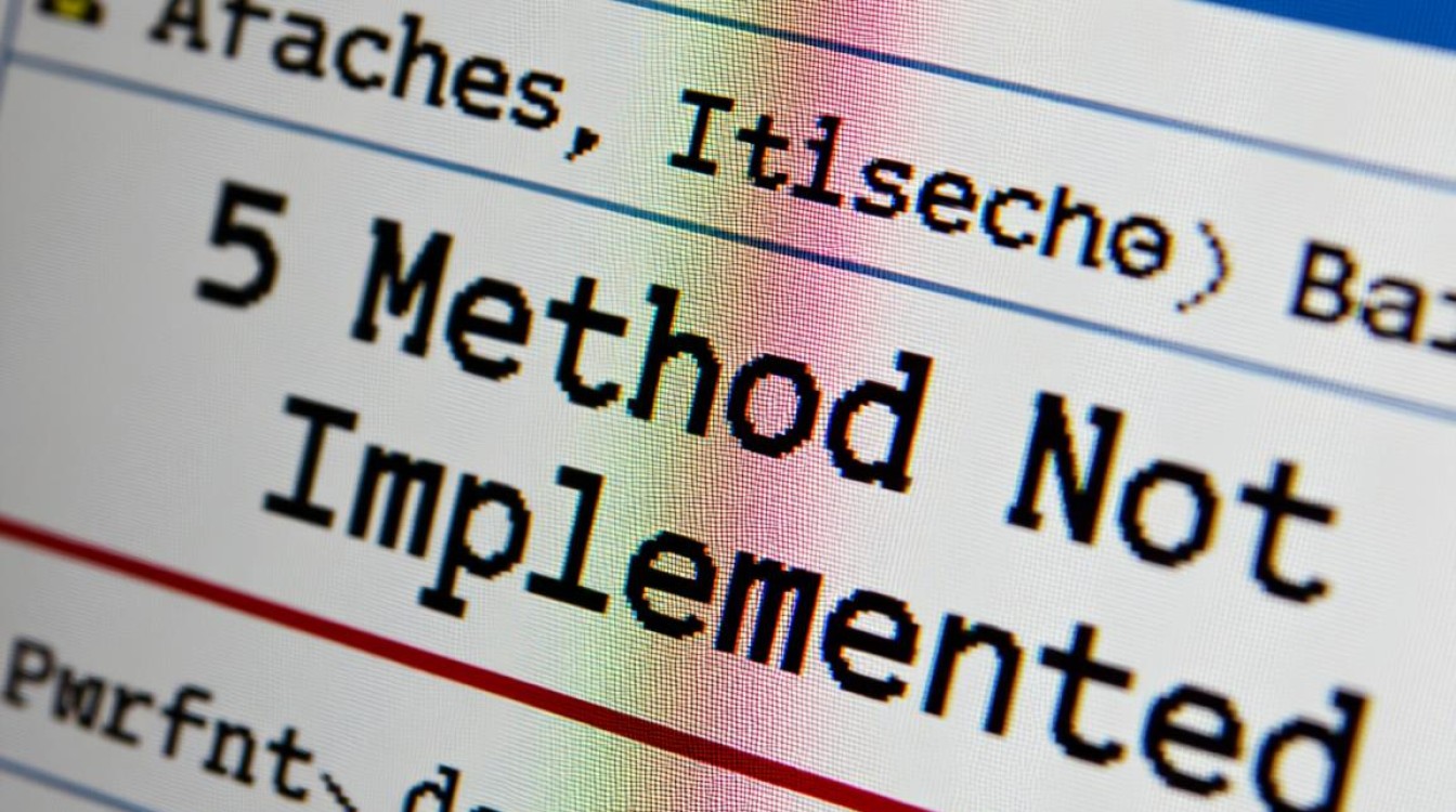 Apache访问报5MethodNotImplemented错误怎么解决？