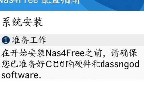 NAS4Free配置过程中，哪些关键步骤容易出错？