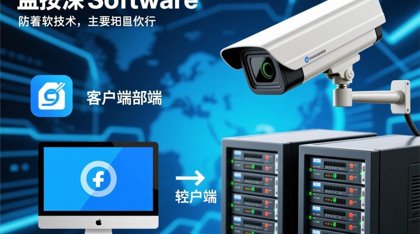 监控软件客户端与服务器端有何本质区别？功能实现、性能与安全性如何对比？