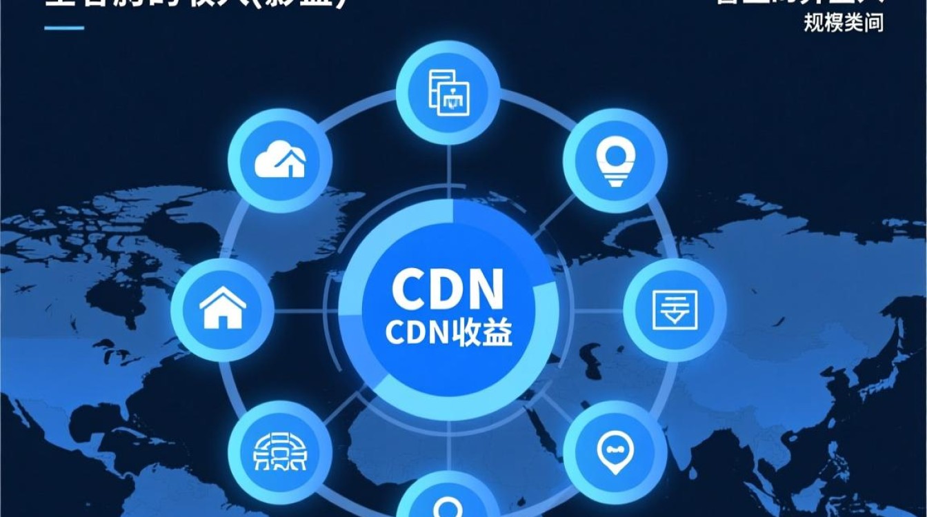 一天内通过CDN服务能获得多少收益？收益情况如何？