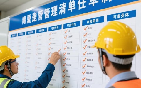 安全生产管理清单制具体该怎么落地执行才有效?