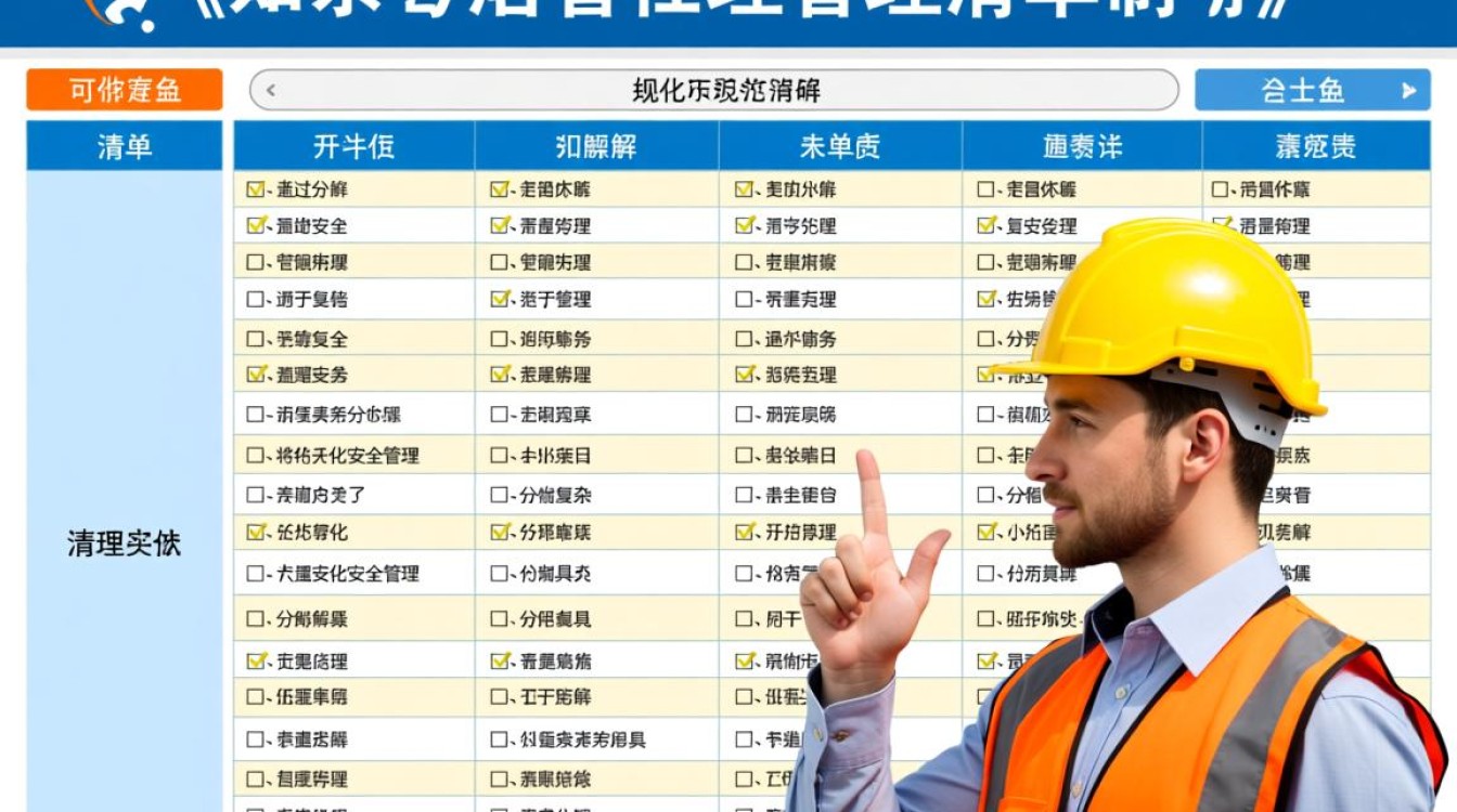 安全生产管理清单制具体该怎么落地执行才有效？