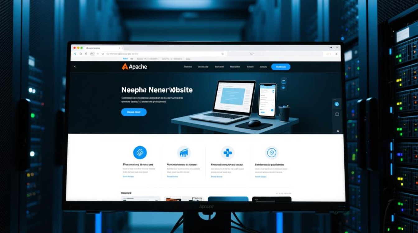apache新建网站如何配置虚拟主机绑定域名？