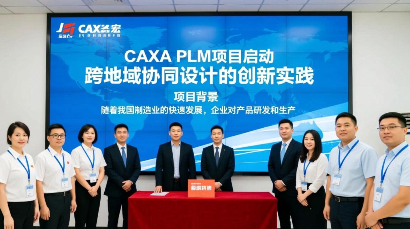 兰州大宏CAXA PLM项目启动，跨地域协同设计模式如何实现高效运作？