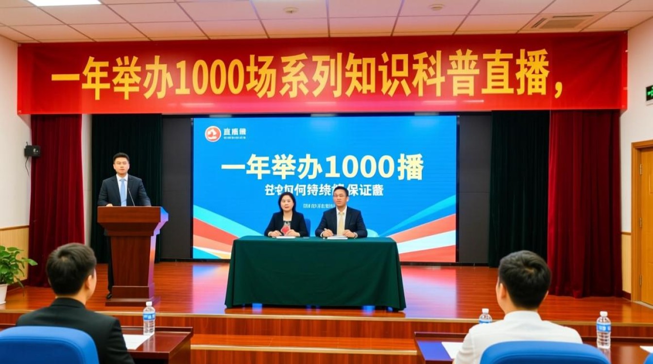 企业如何确保一年千场科普直播，质量不降反升的秘密？