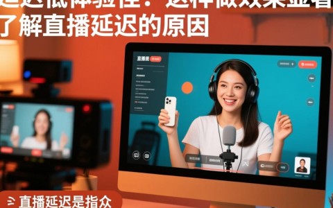 如何操作才能实现直播低延迟且提升观看体验？