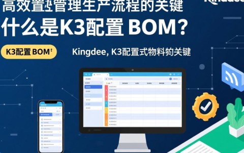 k3配置BOM,如何优化物料清单,提升供应链效率?