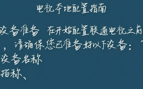 如何优化联通电视本地配置?探讨最佳使用技巧与常见问题解答