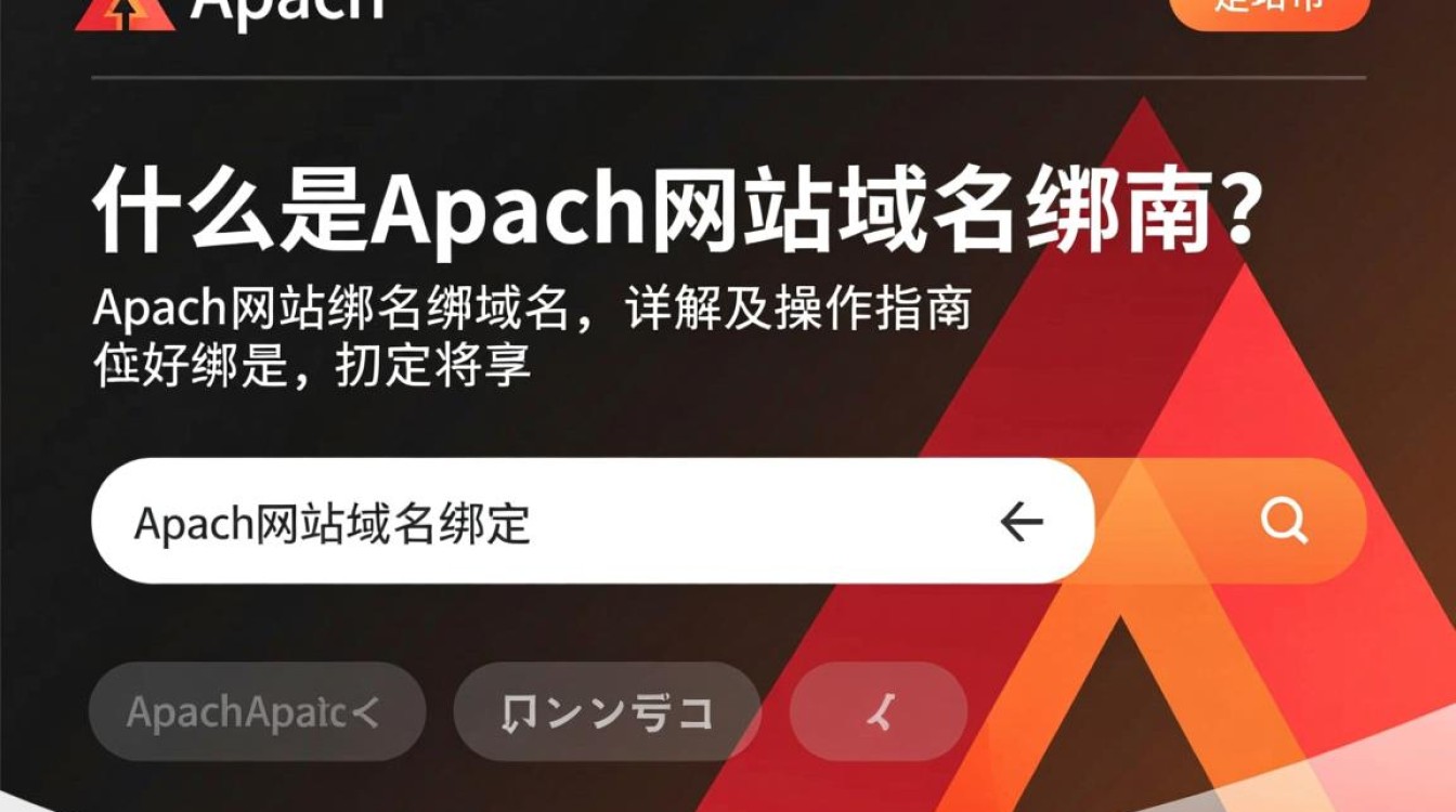Apache网站域名绑定时，是直接修改默认域名还是需单独设置绑定域名？
