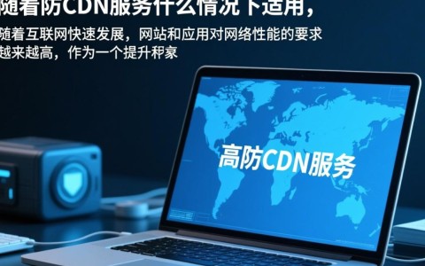 在哪些网络环境下,高防CDN服务成为网站安全的必要选择?