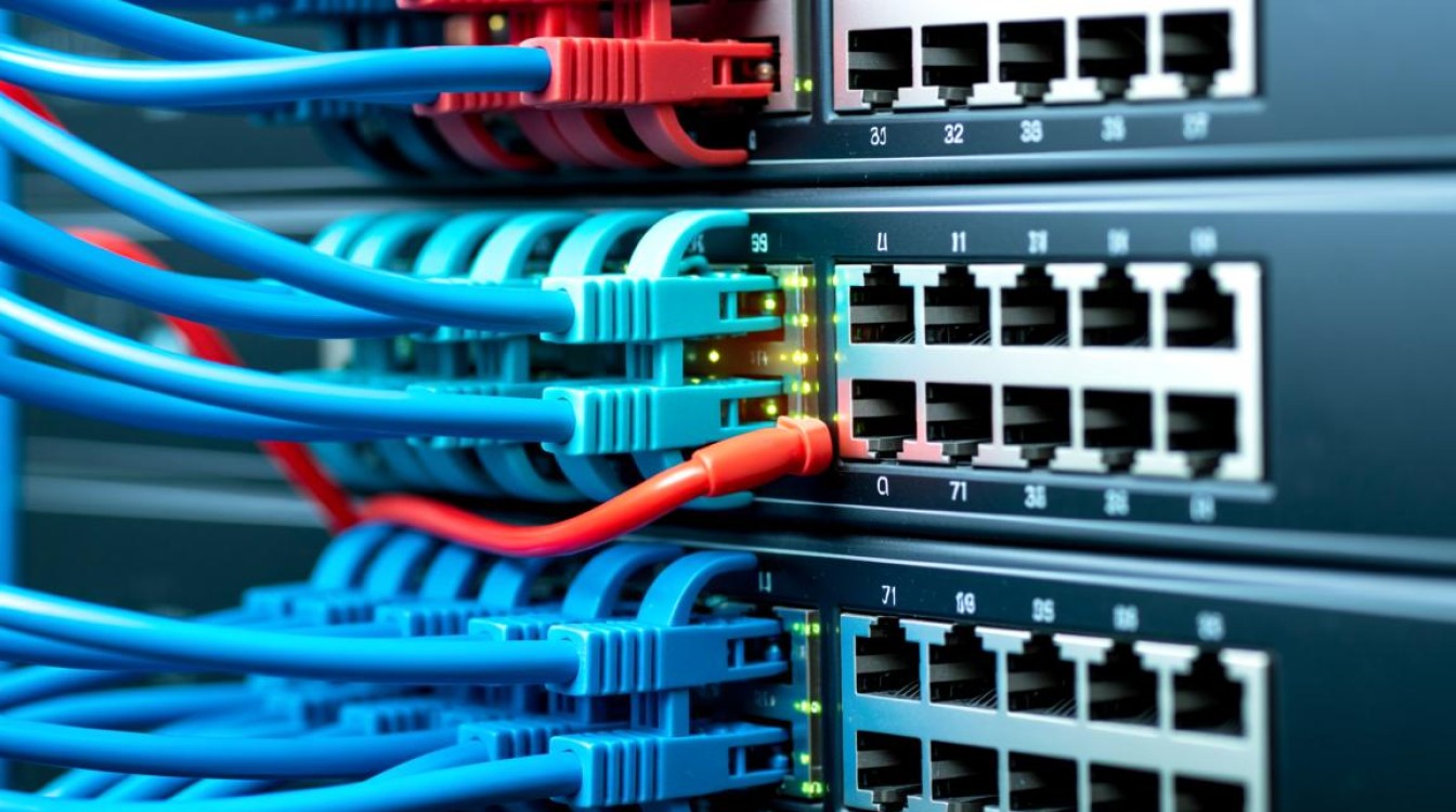 交换机配置代码中，哪些细节可能导致网络连接问题？